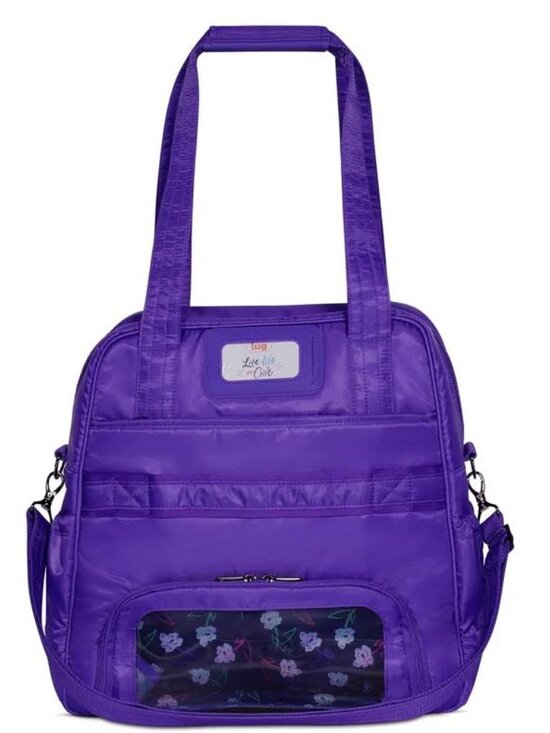 Lug Puddle Jumper LE Convertible Tote Bag Violet Purple main image 7